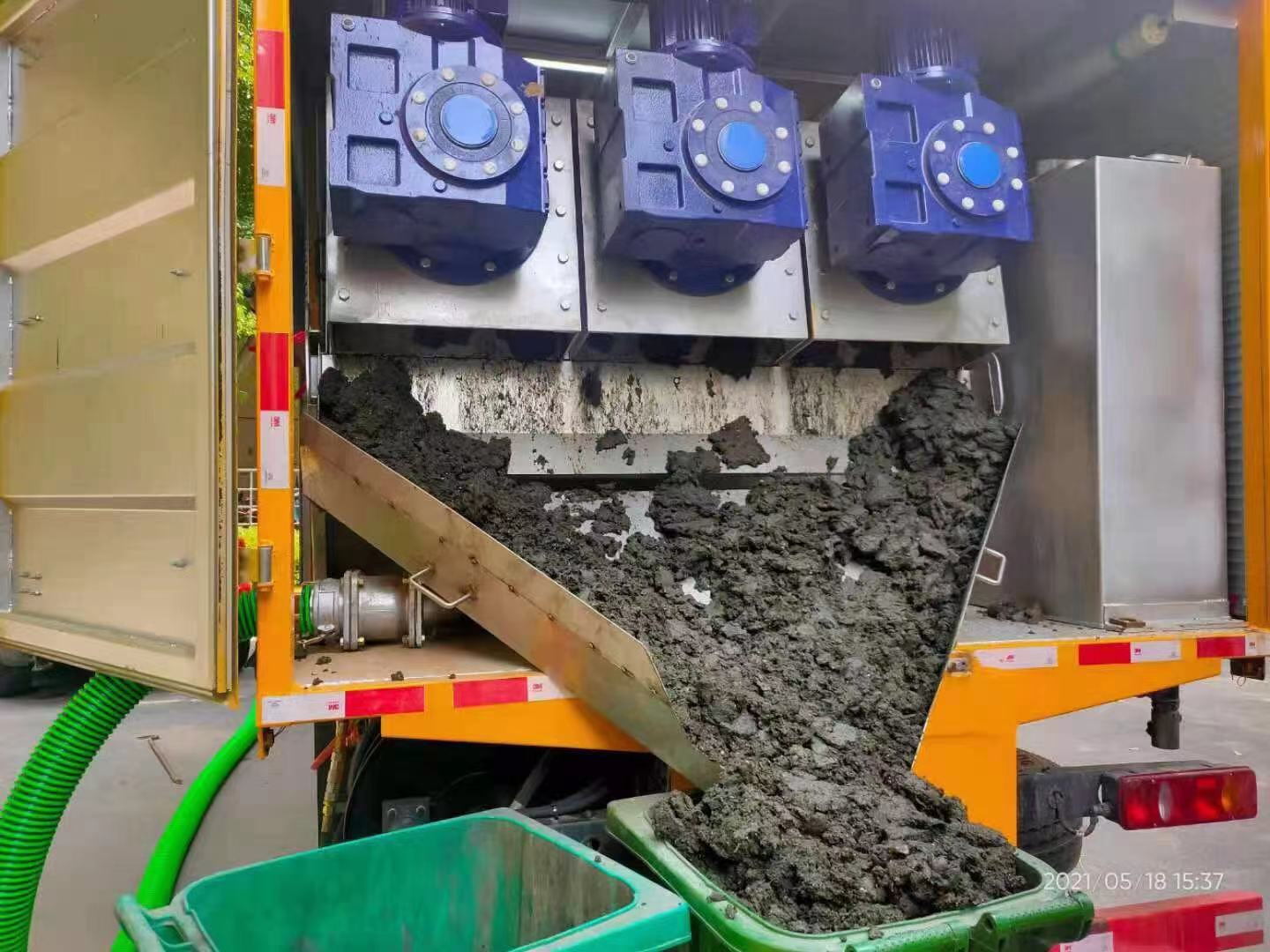 孟州化粪池清掏城市维护站-泥浆净化干湿分离处理